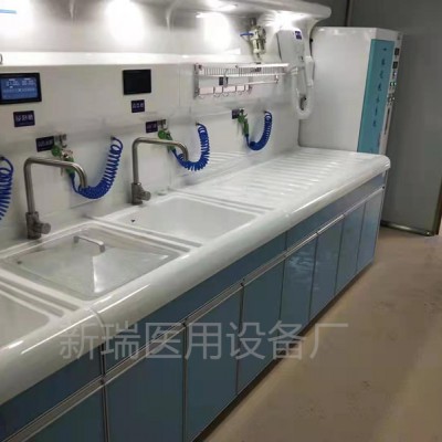 新瑞内镜清洗机软式内镜清洗工作站干燥台一体式设计