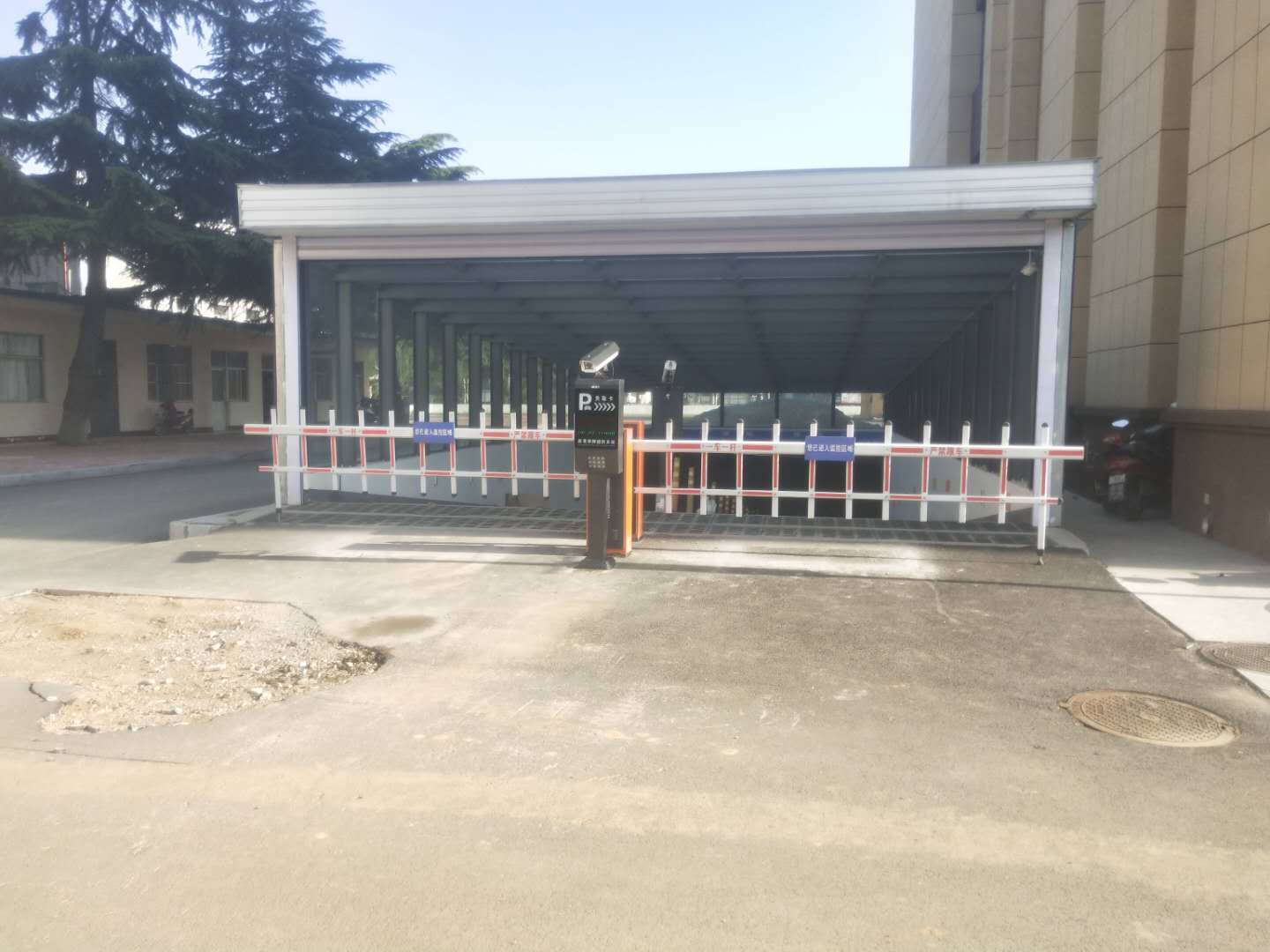 泰安一箭智能停车场系统设备安装注意事项