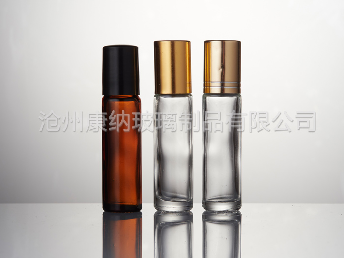 洮南市棕色滚珠玻璃瓶康纳生产