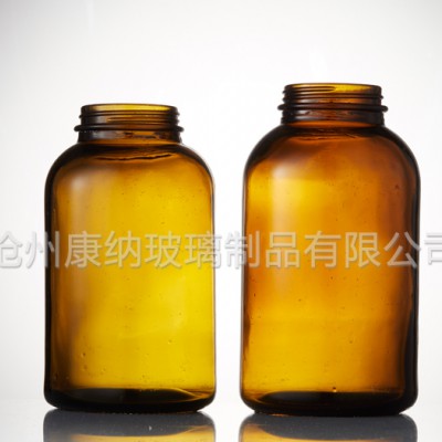 通榆县透明广口玻璃瓶康纳生产