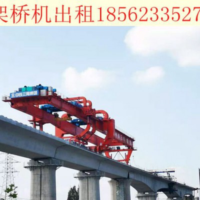 西藏拉萨架桥机架设箱梁的吊运步骤