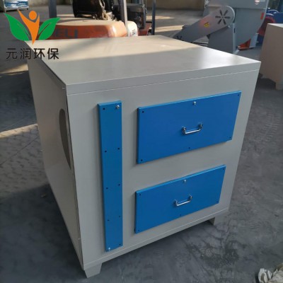 活性炭环保箱 废气处理设备环保箱漆雾处理净化装置活性炭吸附箱