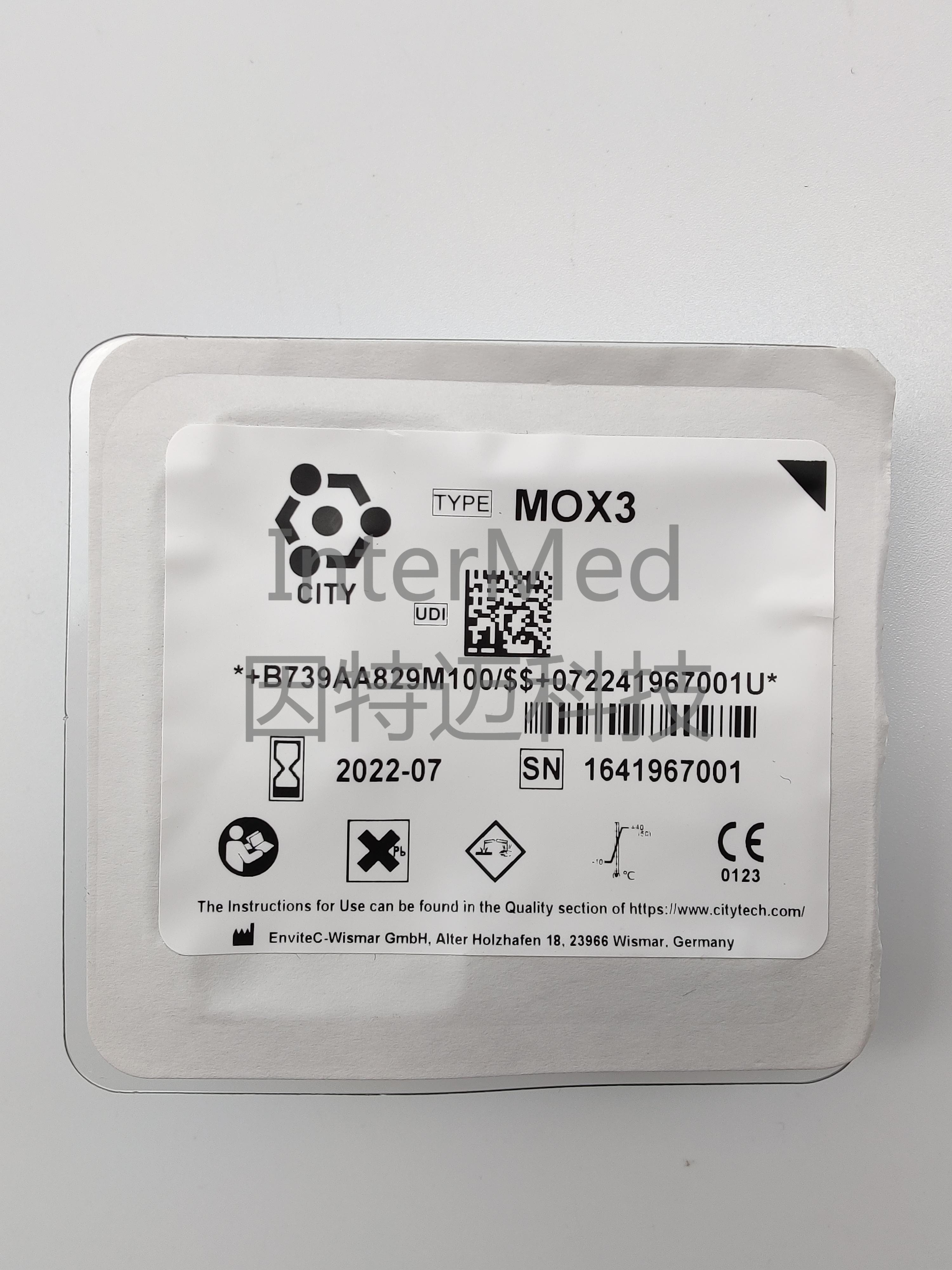 英国City Technology MOX3氧传感器