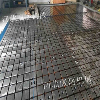 济南电机测试平台精加工现货铸铁平台 威岳 ~