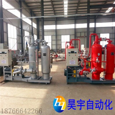 昊宇蒸汽回收机的工作原理及配套