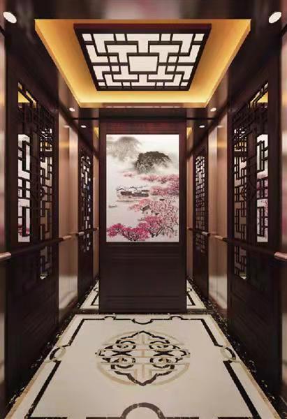 电梯轿厢内部装修电梯装饰电梯装潢电梯内部装饰效果图