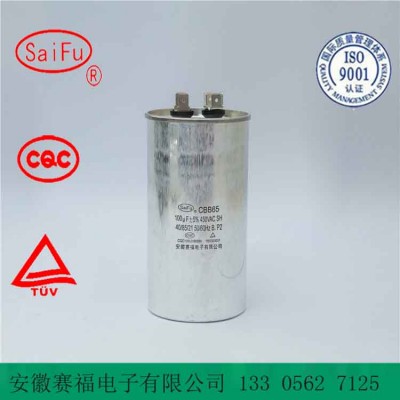 赛福厂家供应金属化薄膜电容器100UF