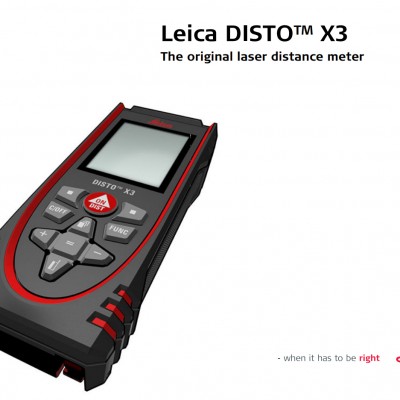 徕卡测距仪DISTO-X3 手持式激光测距仪