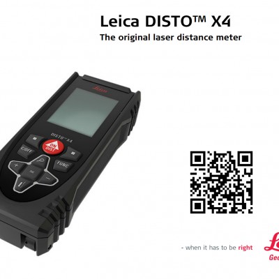 徕卡Disto X4 徕卡Disto X4手持式激光测距仪
