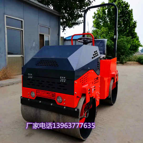 全液压2吨压路机 柴油中小型震动压实机