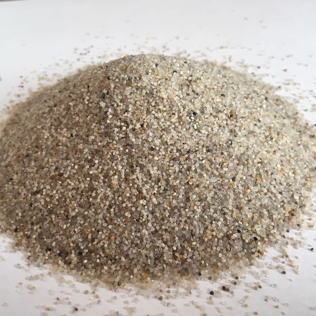 0.5-32mm精制石英砂滤料 滤水承托层专用铺料