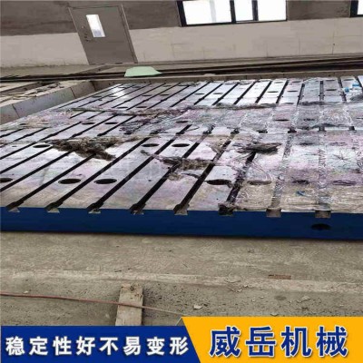 天津大型铸铁平台 无缩松铸铁平台 实物图