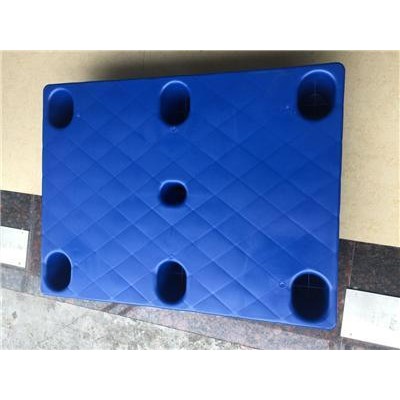 华康七脚平板塑料托盘 轻型九脚底平板塑料托盘