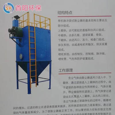 搅拌站单机布袋除尘器客户来厂订购选型设备