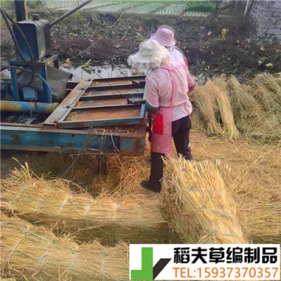 稻夫 稻草加工 草支垫怎么截断 草支垫 生产厂家 整车发货