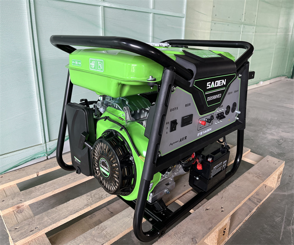 萨登5KW手启动汽油发电机户外用