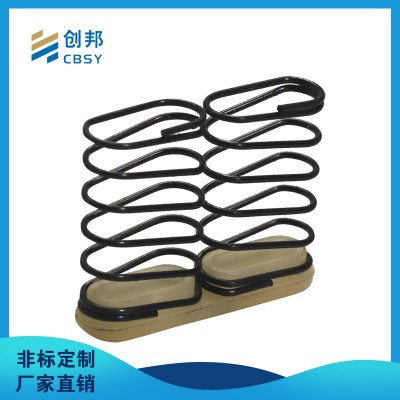 不锈钢301材质扁线弹簧连续螺旋式扁弹簧