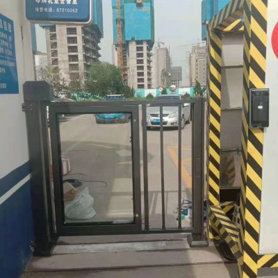 商河小区广告小门门禁安装济南栅栏小门门禁维修厂家