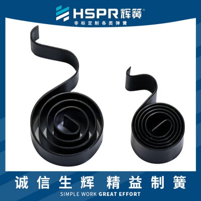 供应扁钢涡卷弹簧汽车配件弹簧碳刷涡卷弹簧卷尺涡卷弹簧定制