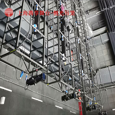 侧光吊笼_侧光灯具_侧灯光吊杆_升降杆体_挂灯架