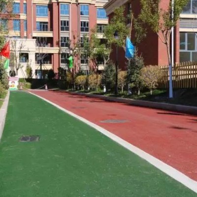 彩色防滑路面沥青路面改色剂 彩色地面改色剂 透水砼改色剂