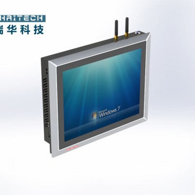 工业电脑触控显示器定制工业平板一体机15寸电容屏工控一体机