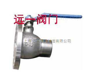 不锈钢放料球阀FQ41F-16P