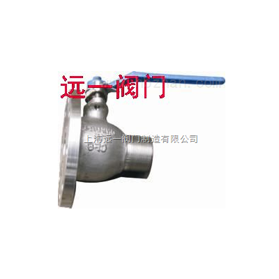 不锈钢放料球阀FQ41F-16P