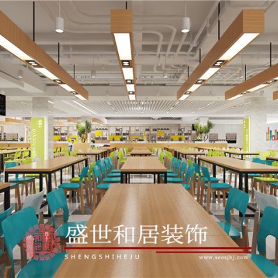 合肥食堂装修，打造美观员工餐厅，提高用餐幸福指数