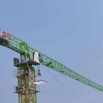 遵义赤水平头塔吊厂家臂长60米8吨平头塔机QTP6013