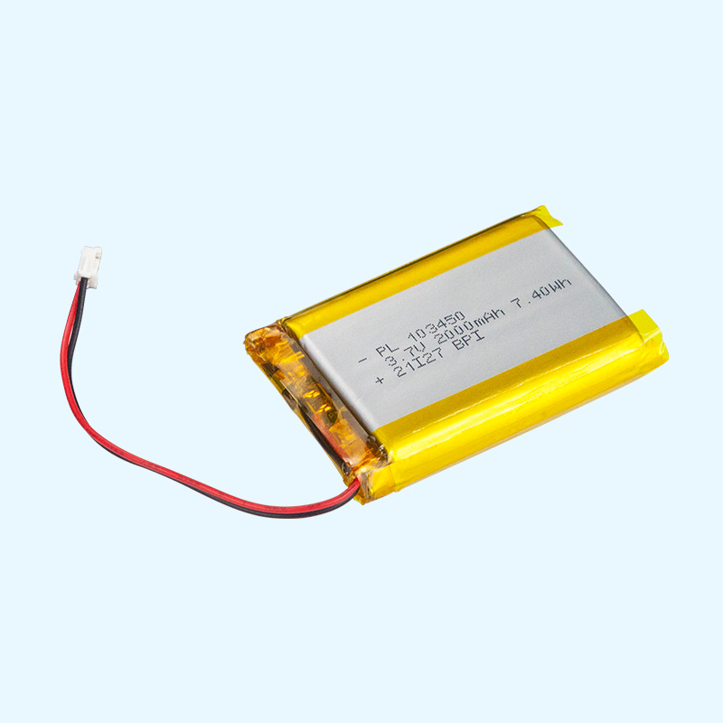 美容仪GPS定位器暖手宝锂电池103450-2000MAH