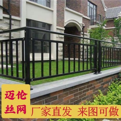 沧州小区别墅阳台护栏铝合金栏杆露台飘窗护栏生产安装