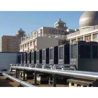 揭阳空气能_建筑工地用电热水器