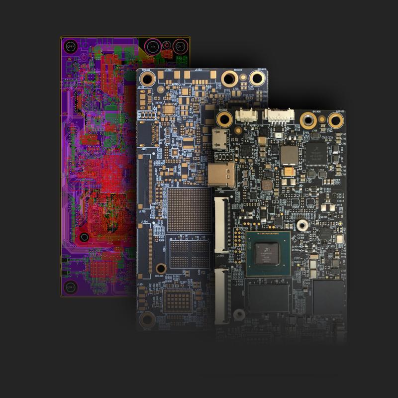 LCD显示面板电路板打样_PCBA代工代料