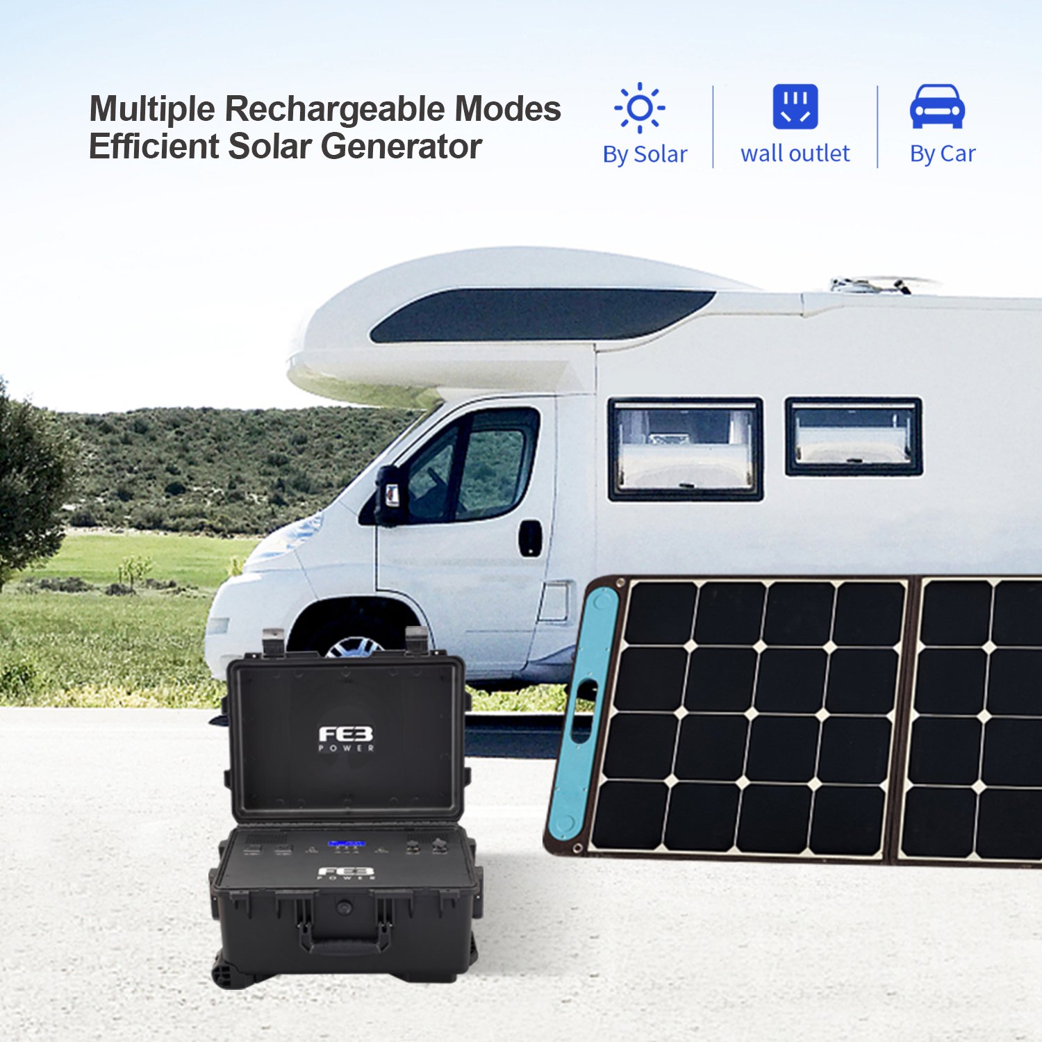 MoveTo 户外可折叠便携式太阳能电池板 600W