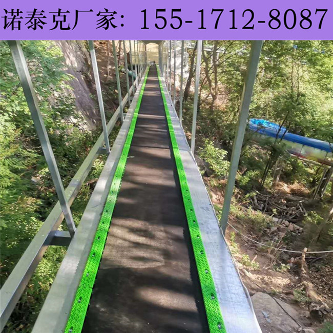 景区大载量输送带魔毯的载客数量 雪地正常运行的电梯输送带