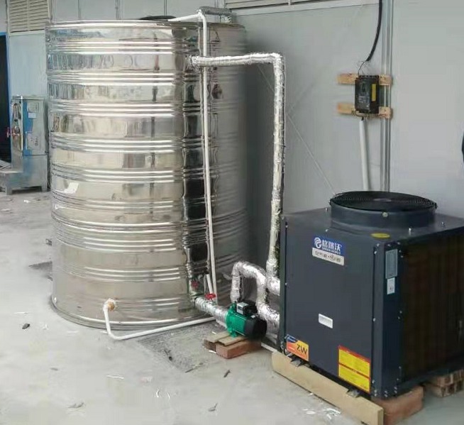 可供25人同时洗澡的热水器-空气能厂家直供