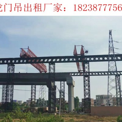 河南商丘龙门吊厂家让设备屹立在风雨中