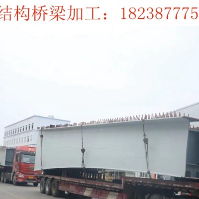 山东济南钢结构桥梁加工厂家步履式顶推工艺