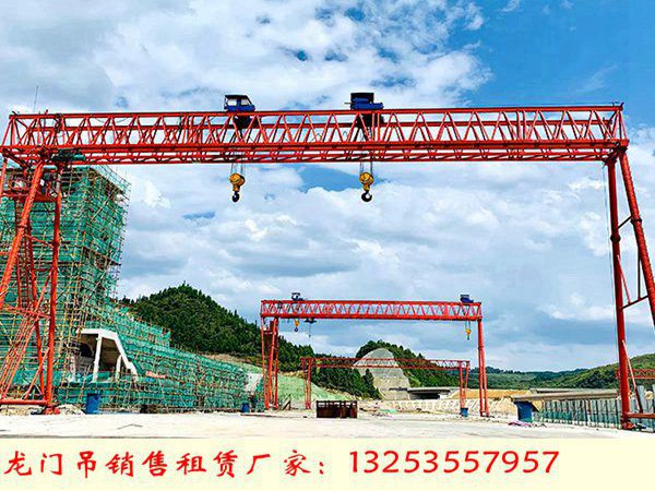 浙江舟山100t龙门吊租赁公司优惠价格质量好