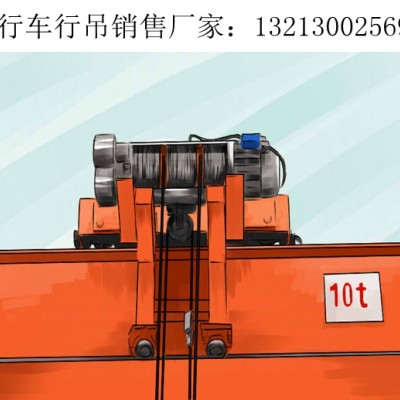 山东东营桥式起重机厂家销售40吨双梁吊钩起重机