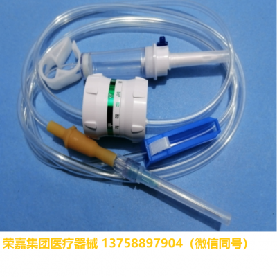 一次性输液器RJ-IV-18 厂家直销 外贸出口