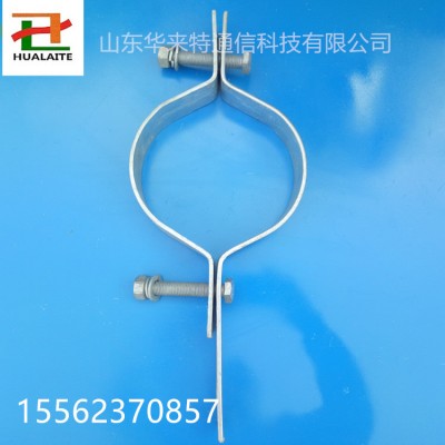 抱箍金具拉线抱箍杆用紧固件长尾短尾扁钢铁附件杆用紧固线夹