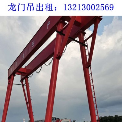 辽宁本溪龙门吊厂家捆绑重物的方式