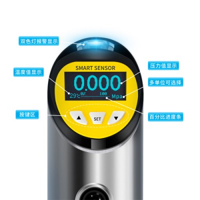 VOLKE 精巧型智能数显温度压力变送器 RS485输出