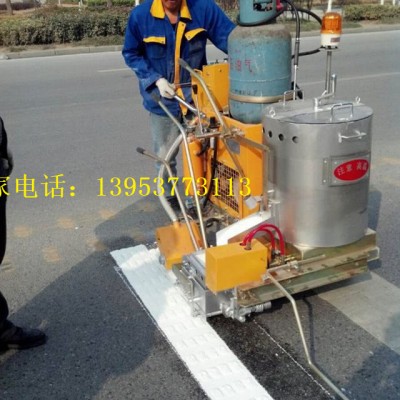 道路标线车道路指示划线机手推式热熔划线机小型划线设备