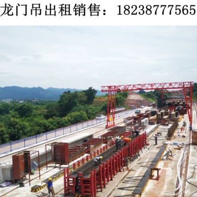 陕西宝鸡龙门吊租赁厂家为您介绍电动葫芦起重机
