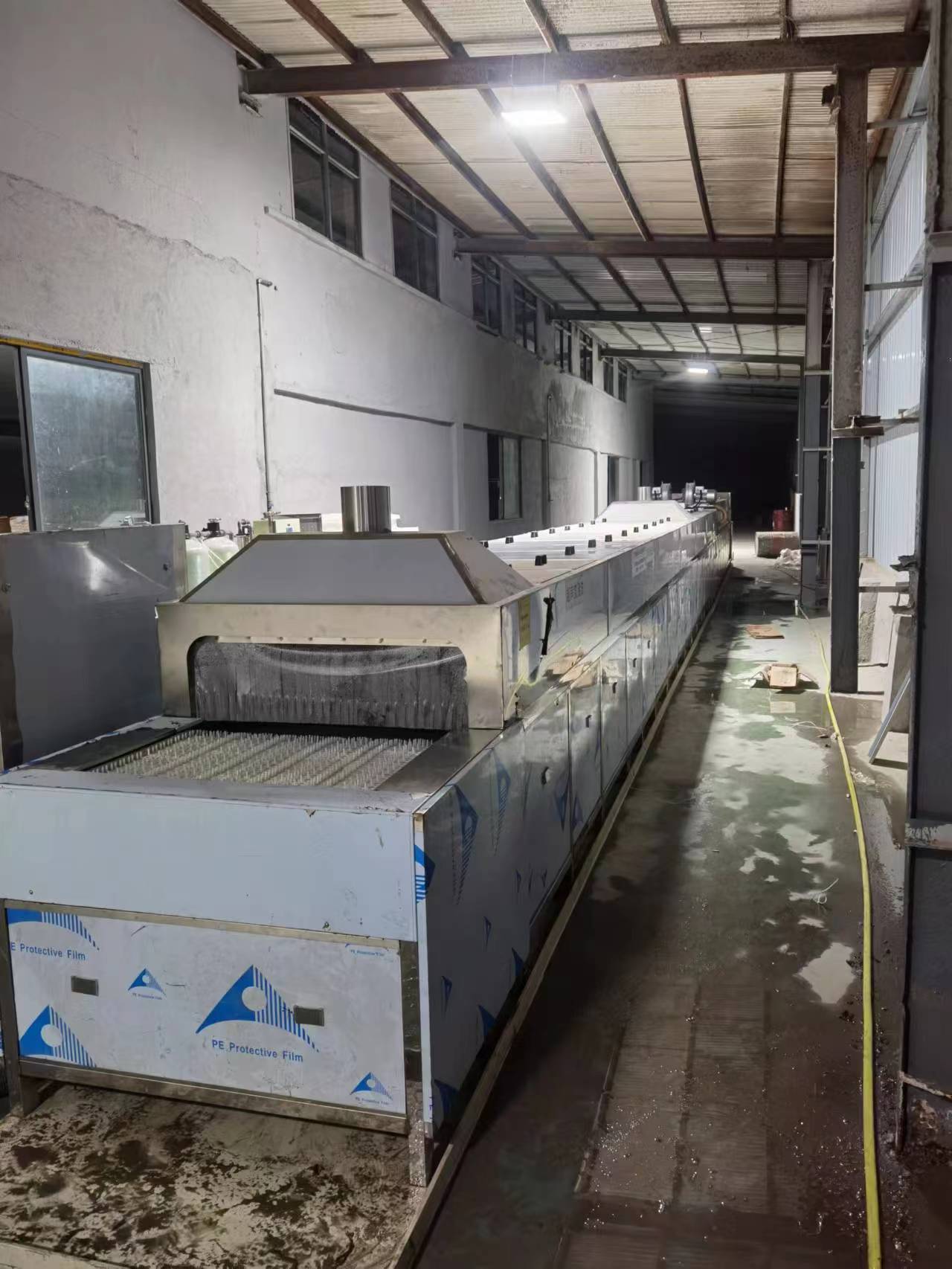 电机马达壳 铁件不锈钢制品除油超声波喷淋清洗烘干线