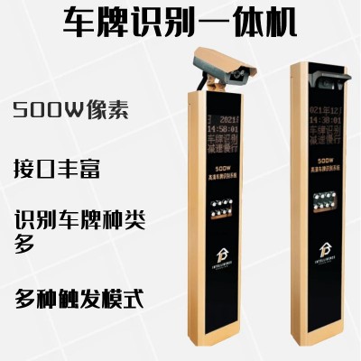 东阳车牌识别 百胜车牌识别一体机 箱式车牌识别一体机