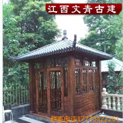 江西文青园林古建厂家直销四角古建